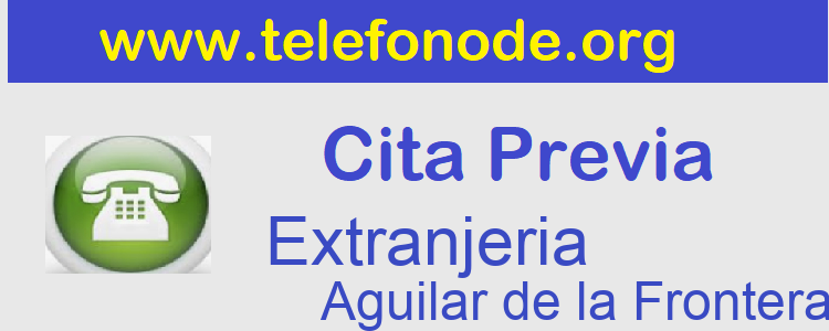 Cita Previa NIe y Huellas Aguilar de la Frontera