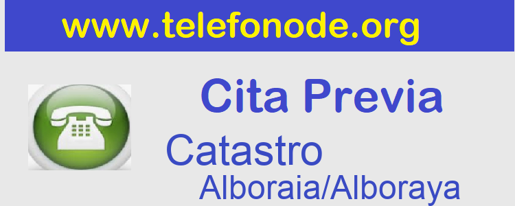 Cita Previa Catastro Alboraia/Alboraya