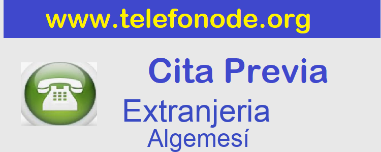 Cita Previa NIe y Huellas Algemesí