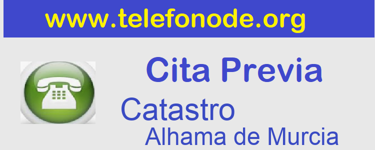Cita Previa Catastro Alhama de Murcia