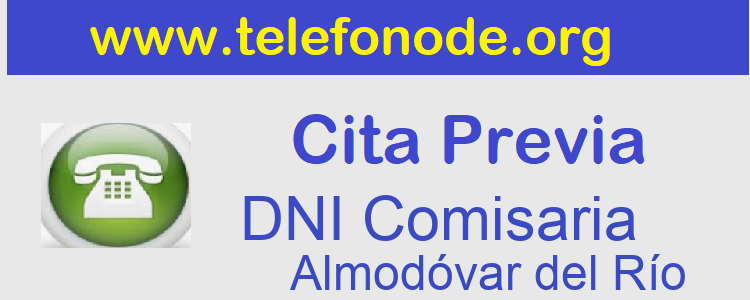 Pedir Cita Previa DNI Almodóvar del Río