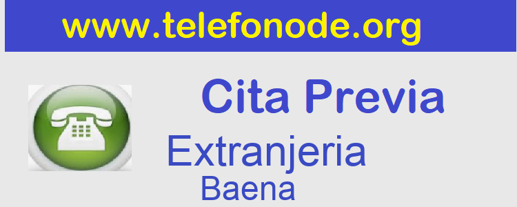 Cita Previa NIe y Huellas Baena