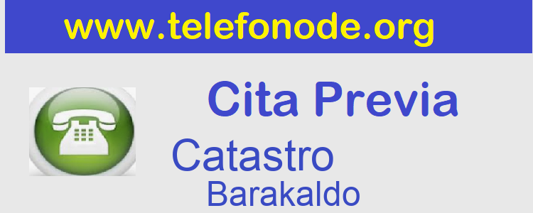 Cita Previa Catastro Barakaldo