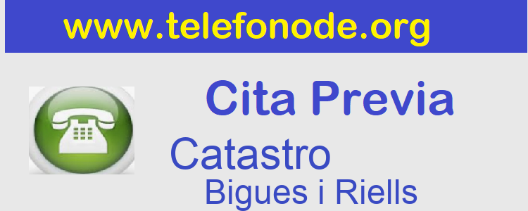 Cita Previa Catastro Bigues i Riells