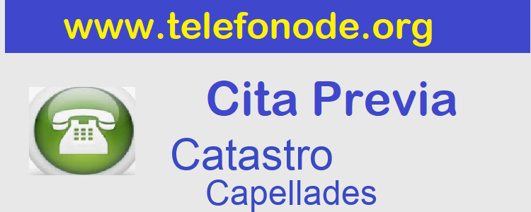 Cita Previa Catastro Capellades