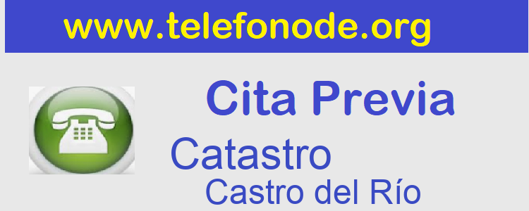 Cita Previa Catastro Castro del Río