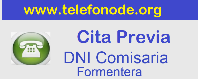 Pedir Cita Previa DNI Formentera