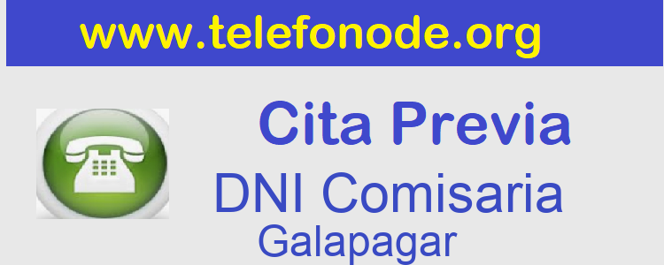 Pedir Cita Previa DNI Galapagar