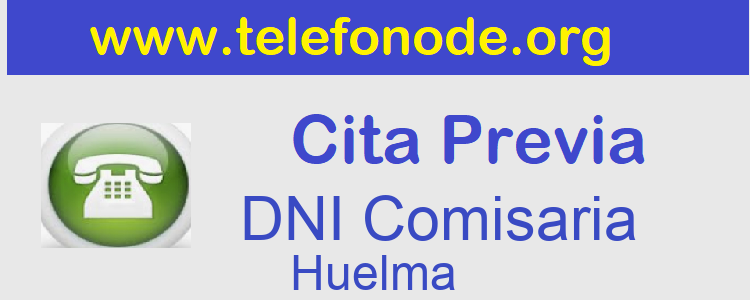 Pedir Cita Previa DNI Huelma