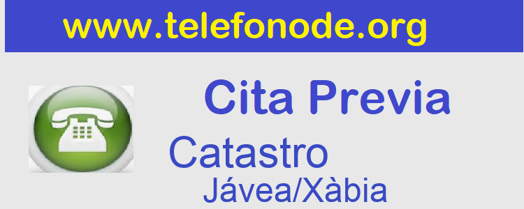 Cita Previa Catastro Jávea/Xàbia
