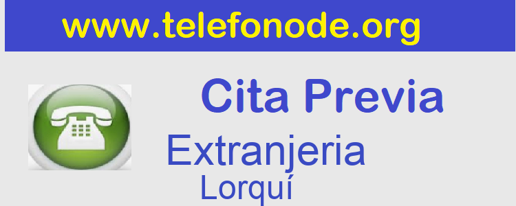 Cita Previa NIe y Huellas Lorquí