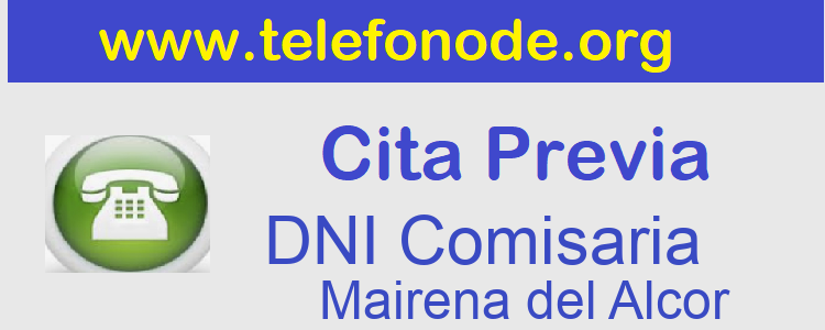 Pedir Cita Previa DNI Mairena del Alcor