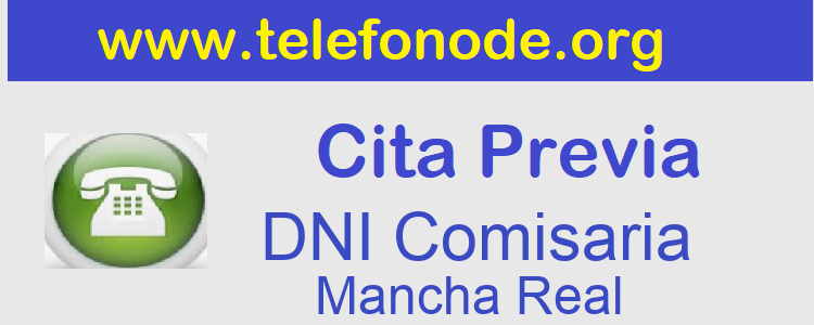 Pedir Cita Previa DNI Mancha Real