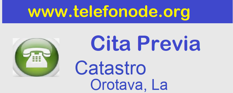 Cita Previa Catastro Orotava, La
