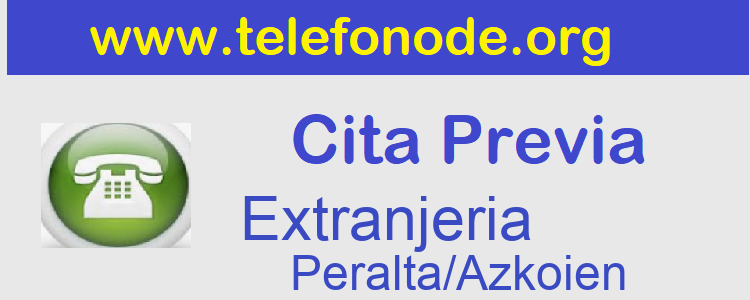 Cita Previa NIe y Huellas Peralta/Azkoien