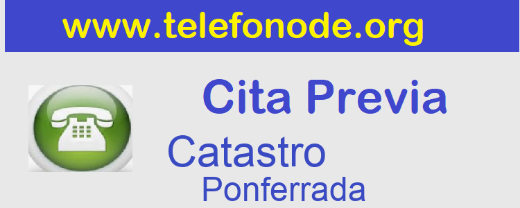 Cita Previa Catastro Ponferrada
