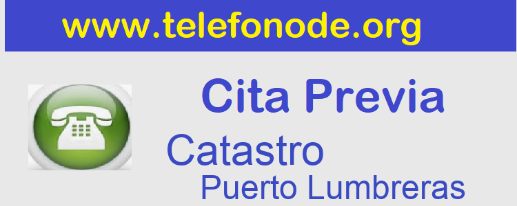 Cita Previa Catastro Puerto Lumbreras