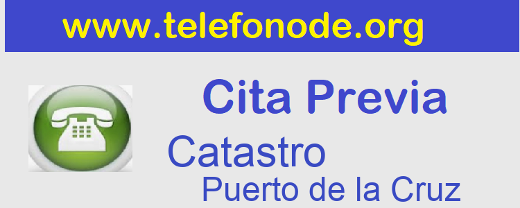 Cita Previa Catastro Puerto de la Cruz