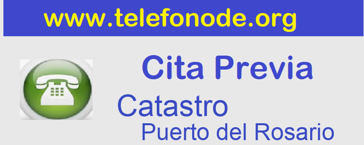 Cita Previa Catastro Puerto del Rosario