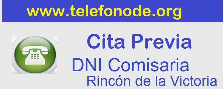 Pedir Cita Previa DNI Rincón de la Victoria