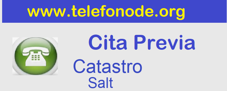 Cita Previa Catastro Salt