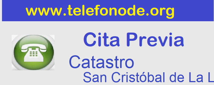 Cita Previa Catastro San Cristóbal de La Laguna