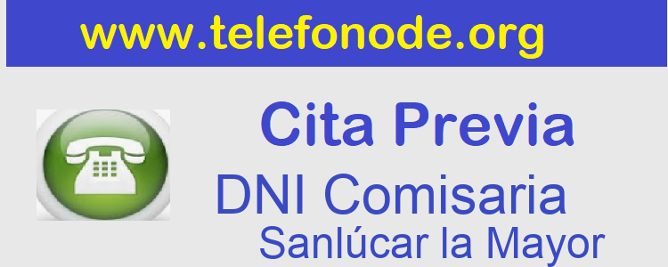 Pedir Cita Previa DNI Sanlúcar la Mayor