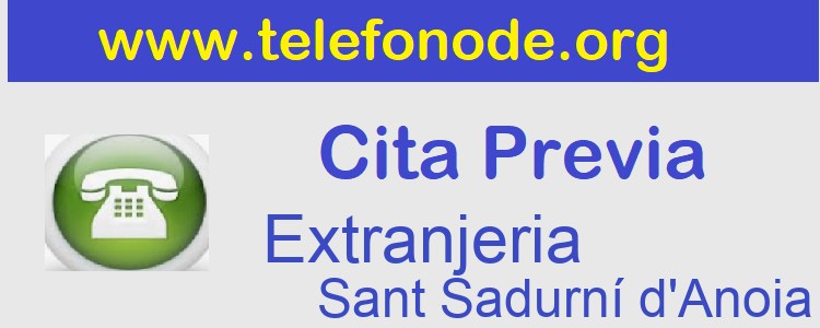 Cita Previa NIe y Huellas Sant Sadurní d'Anoia