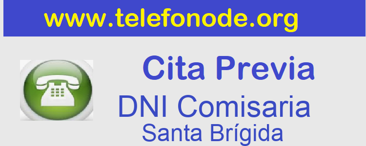 Pedir Cita Previa DNI Santa Brígida
