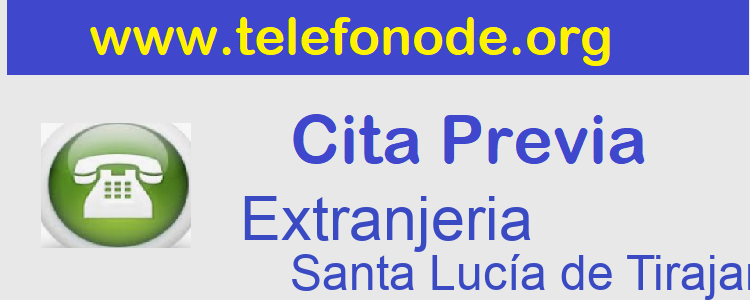 Cita Previa NIe y Huellas Santa Lucía de Tirajana