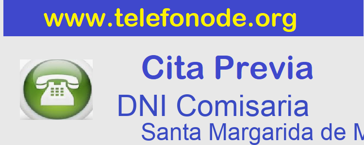 Pedir Cita Previa DNI Santa Margarida de Montbui