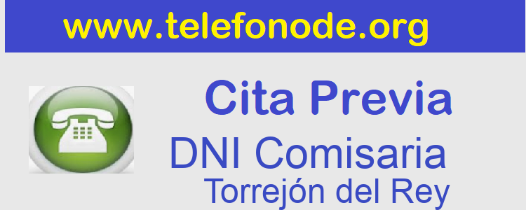 Pedir Cita Previa DNI Torrejón del Rey
