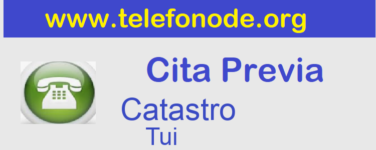 Cita Previa Catastro Tui