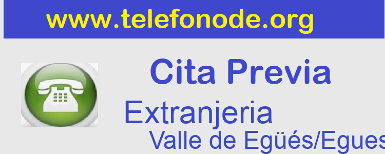 Cita Previa NIe y Huellas Valle de Egüés/Eguesibar