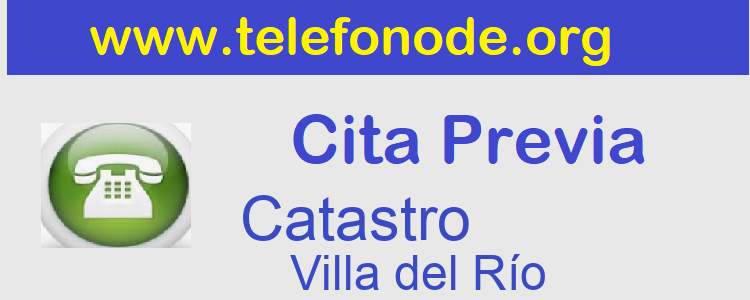 Cita Previa Catastro Villa del Río
