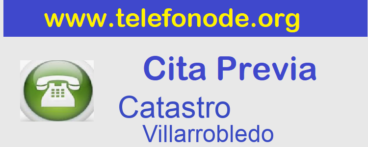 Cita Previa Catastro Villarrobledo