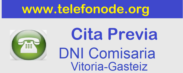 Pedir Cita Previa DNI Vitoria-Gasteiz
