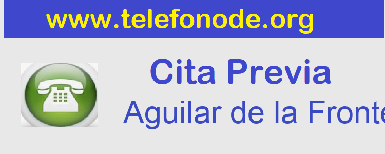 Cita Previa  aguilar-de-la-frontera