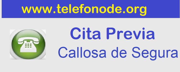 Cita Previa  callosa-de-segura