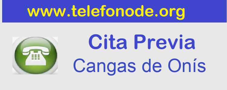 Cita Previa  cangas-de-onis