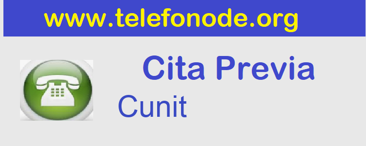 Cita Previa  cunit