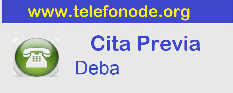 Cita Previa  deba