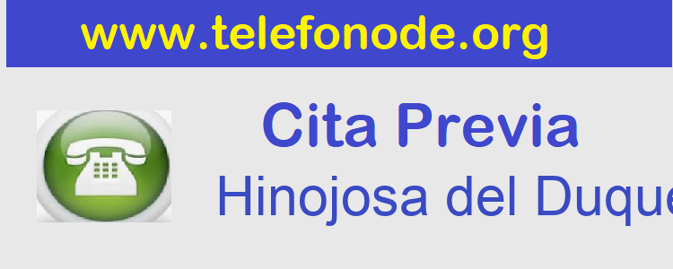 Cita Previa  hinojosa-del-duque