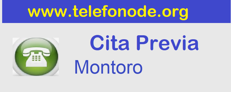 Cita Previa  montoro