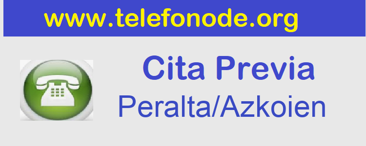 Cita Previa  peralta
