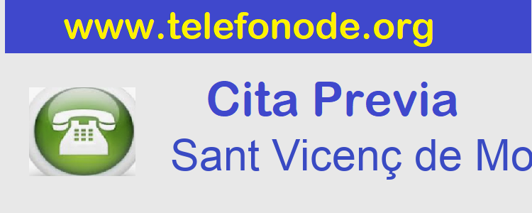 Cita Previa  sant-vicenc-de-montalt