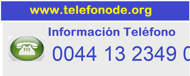 Telefono  00441323490777