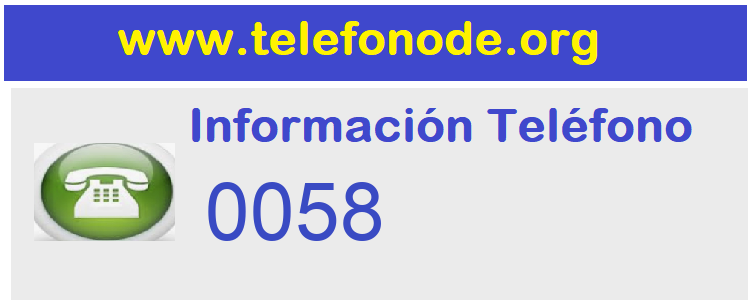 Telefono  58