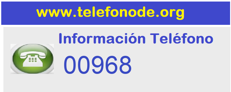 Telefono  968