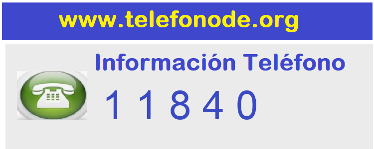 Telefono  11840